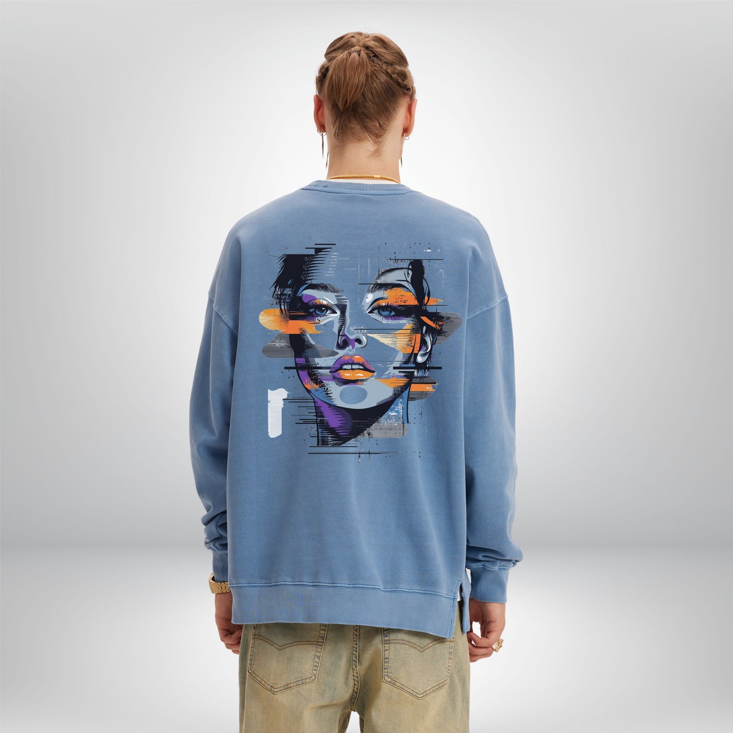 Many Faces 2 Unisex Sweatshirt