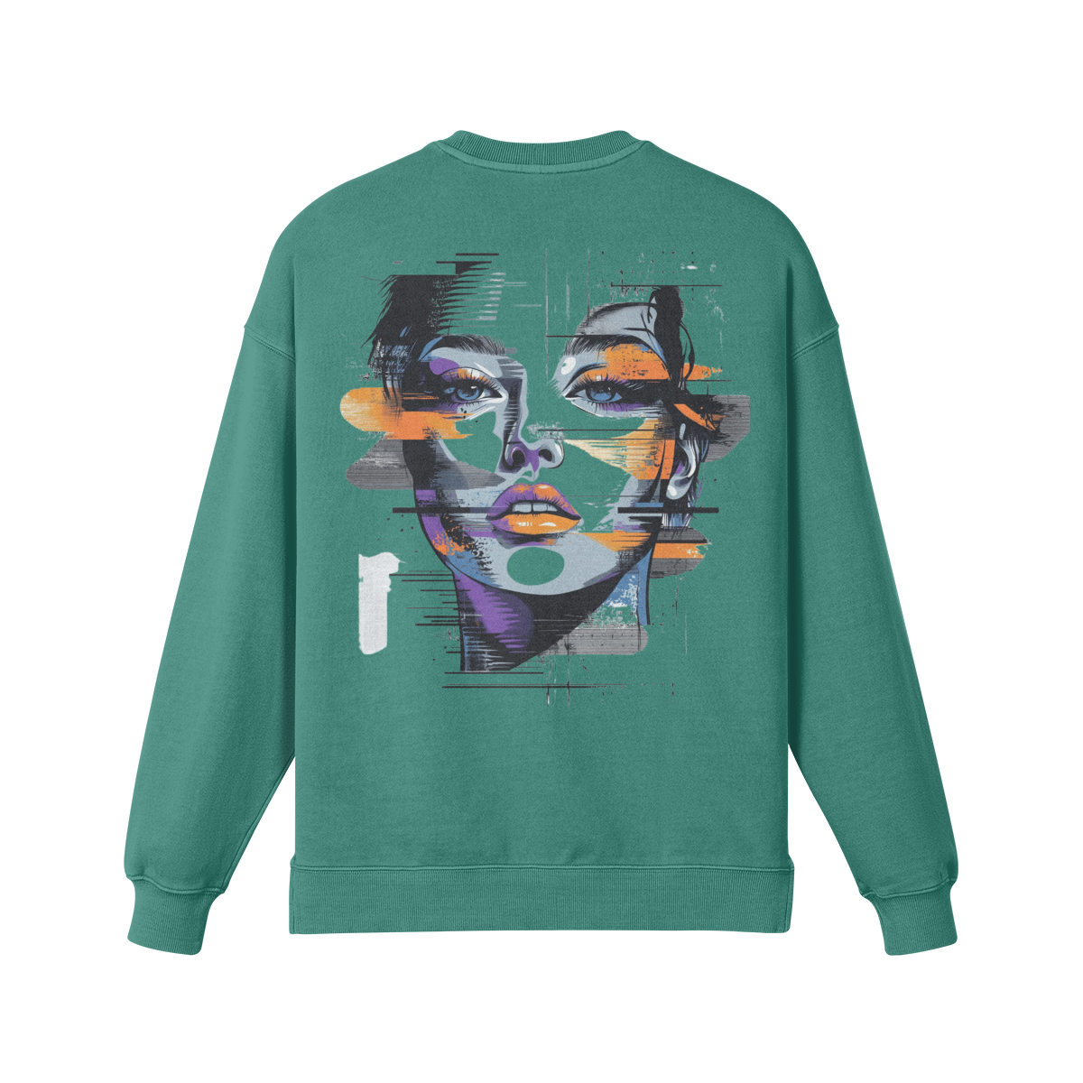 Many Faces 2 Unisex Sweatshirt