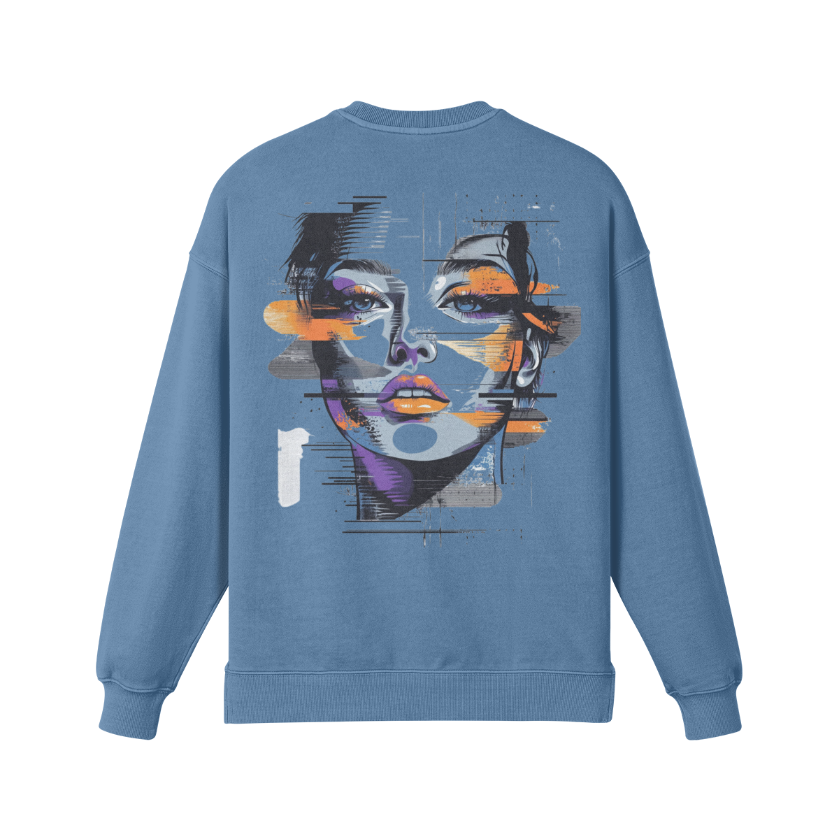 Many Faces 2 Unisex Sweatshirt