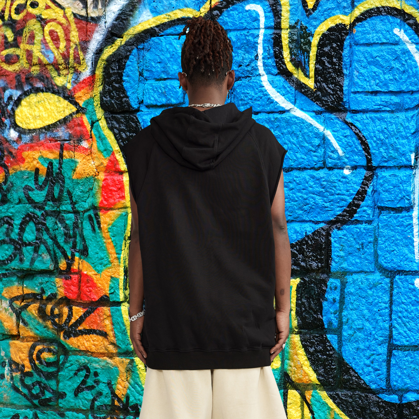 DV(US) Revolution Oversized Sleeveless Hoodie