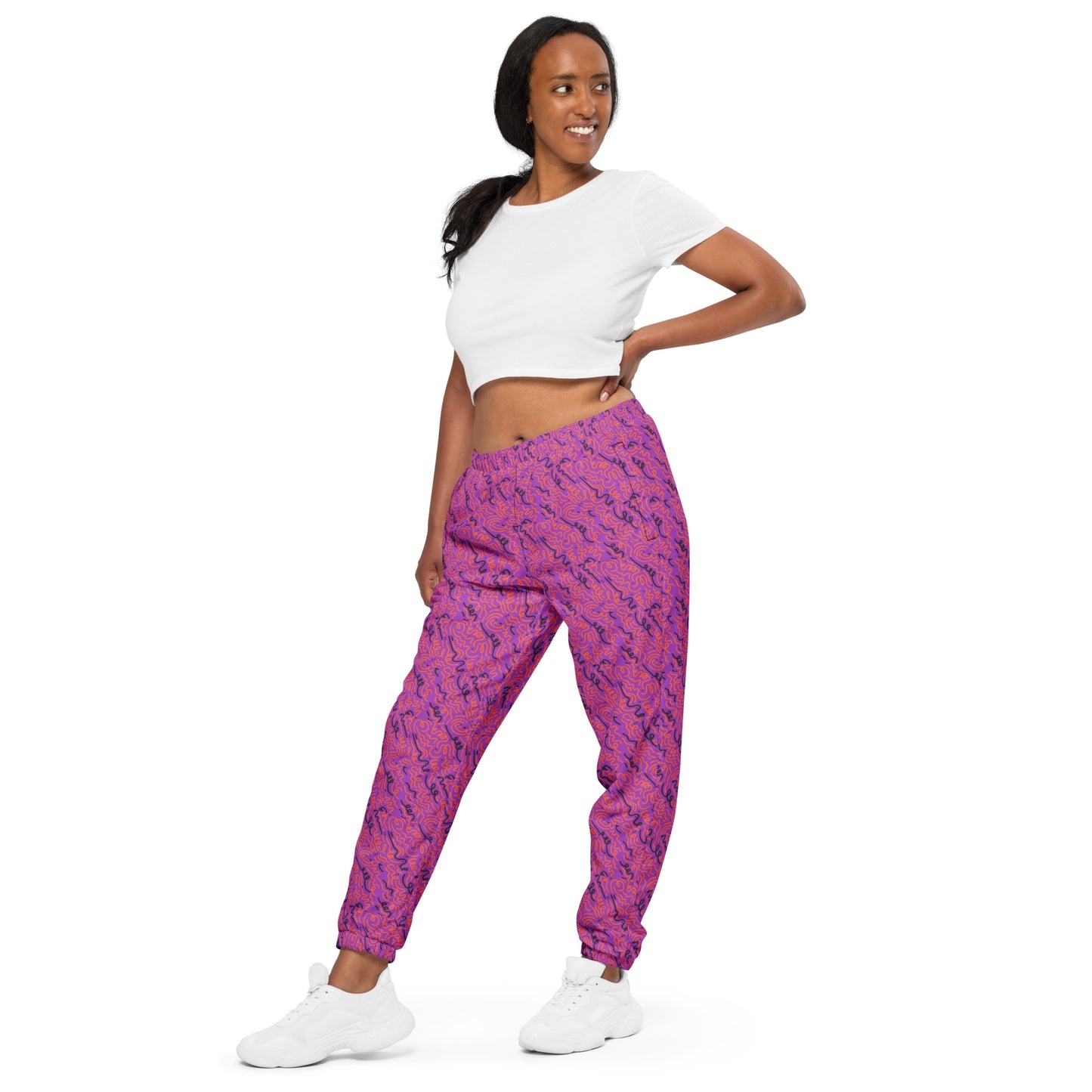 Pinkish DV(US) Unisex Track Party Pants