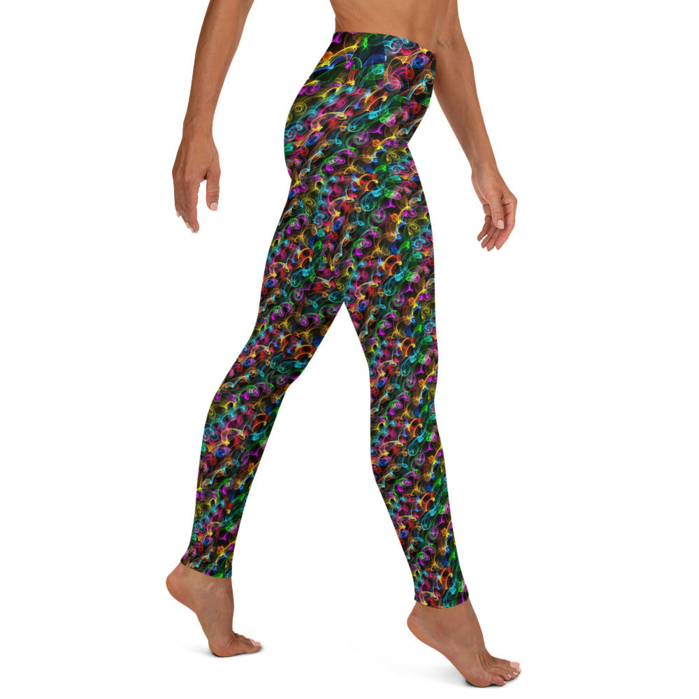 Coloured Smoke DV(US) Party Leggings