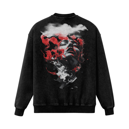 Many Faces 5 Unisex Oversized Heavyweight Sweatshirt