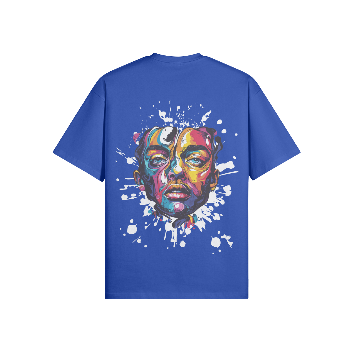 Many Faces 3 Unisex Oversized Tee